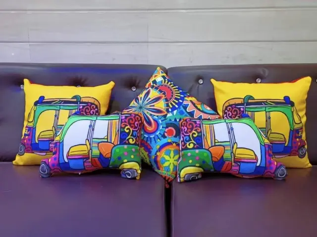 travel themed cushions