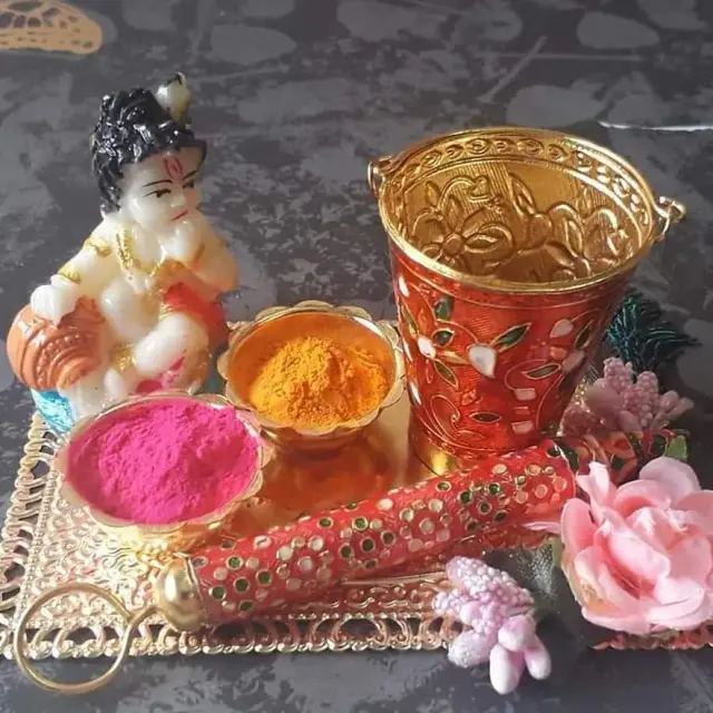 Laddu gopal holi special try