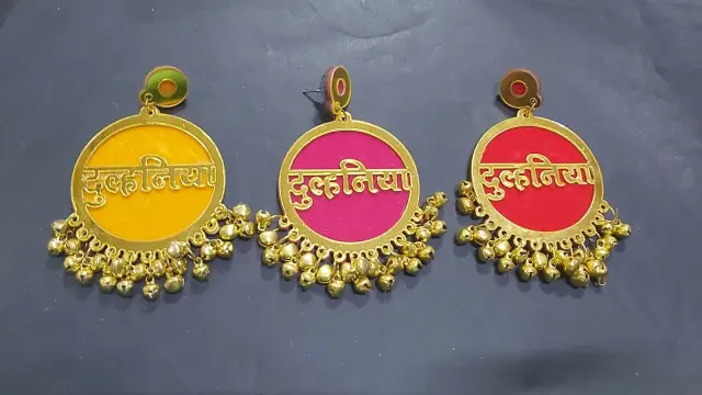 Customized dulhaniya earrings