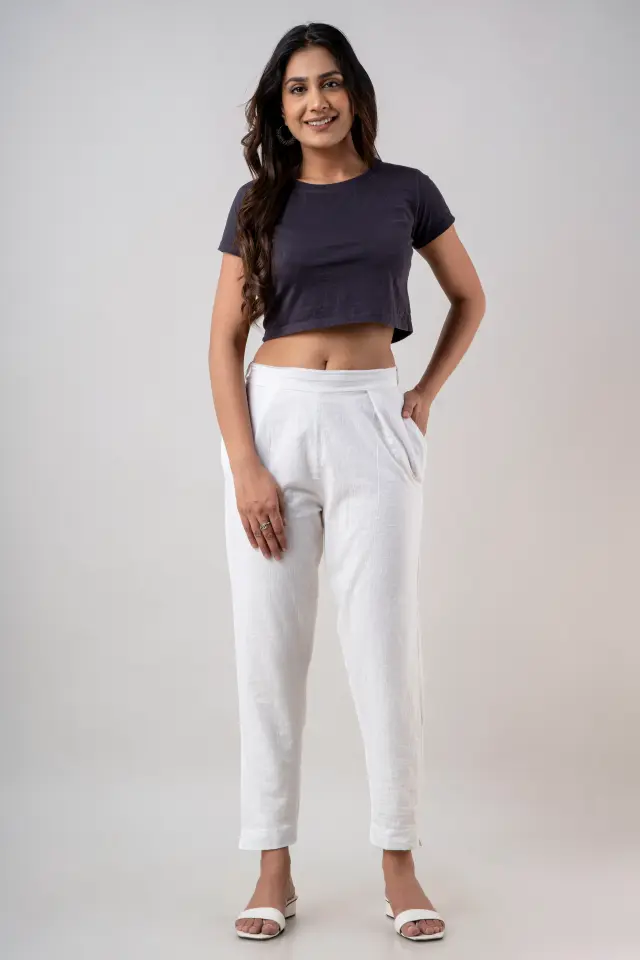 Women' s Cotton Slub Pants