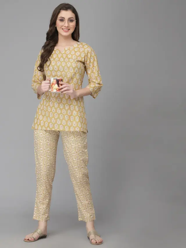 Brown Night Suits for Girls