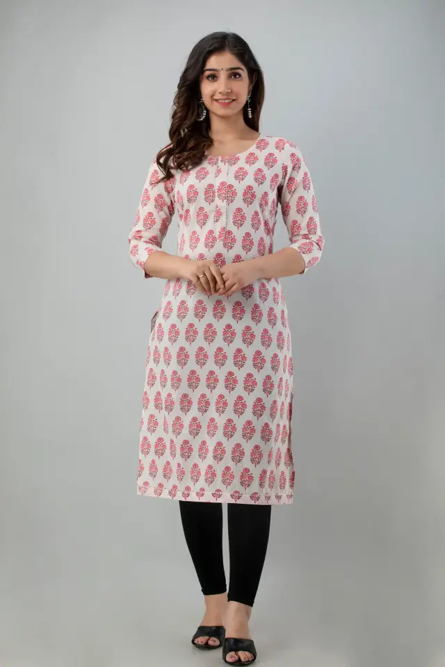 White Kurti For Women