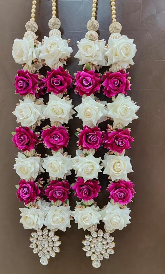 artificial flower jaimala for bride