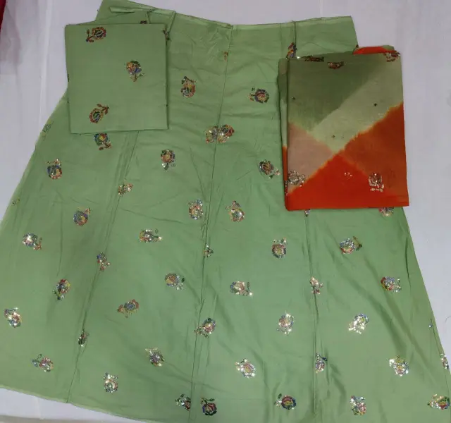 Rajputi Cotton sequence work suits