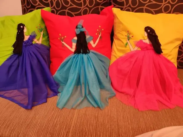 Buy Doll cushion cover Online