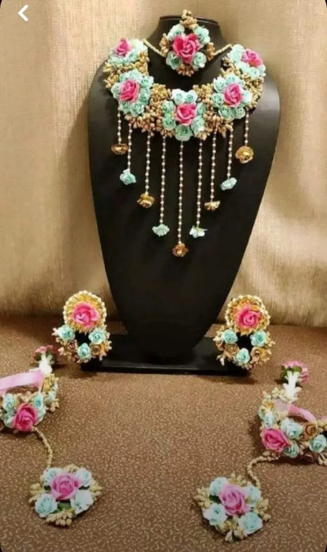 Buy Beautiful flowers jewellery Online