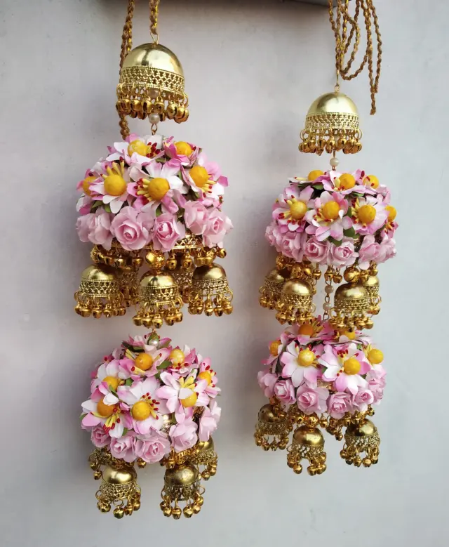 Buy Baby pink bridal kalire India