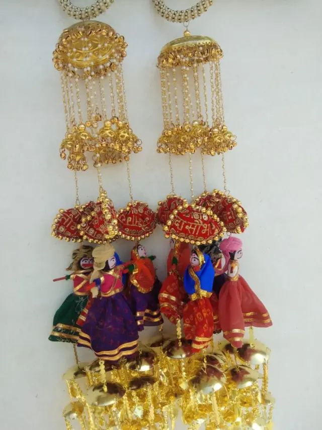 Buy New trend Rajasthani puppet kalire