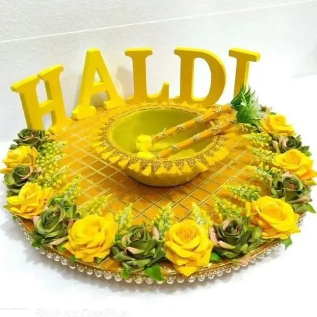 Buy Haldi Thali Online