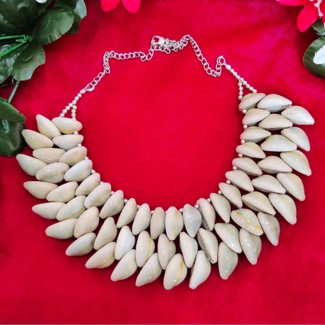 HAPPY000045 SN - W 12mm White Shell Necklace – happy1plus1